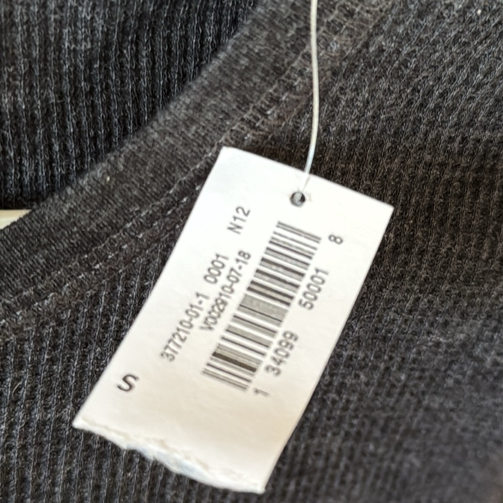 Dark Grey Long Sleeve Top - Picture 4 of 9